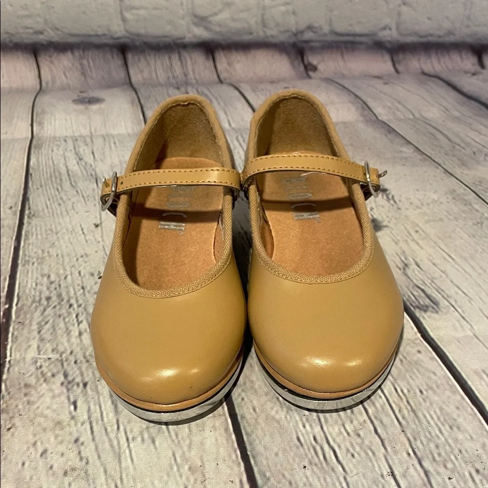 Bloch Tan Kids Tap Shoes with Strap